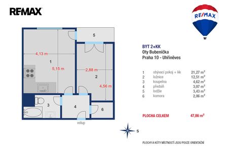 Pronájem bytu 2+kk v osobním vlastnictví 54 m², Praha 10 - Uhříněves - Photo 5