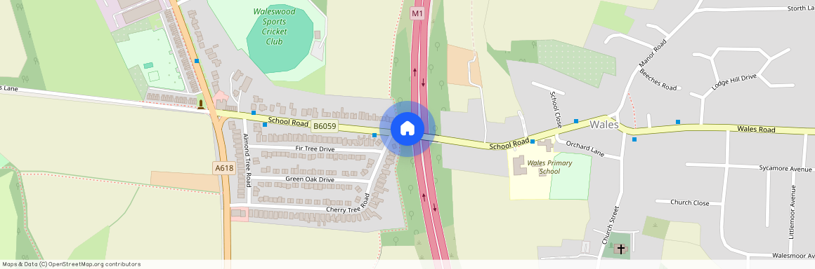 School Road, Wales, Sheffield