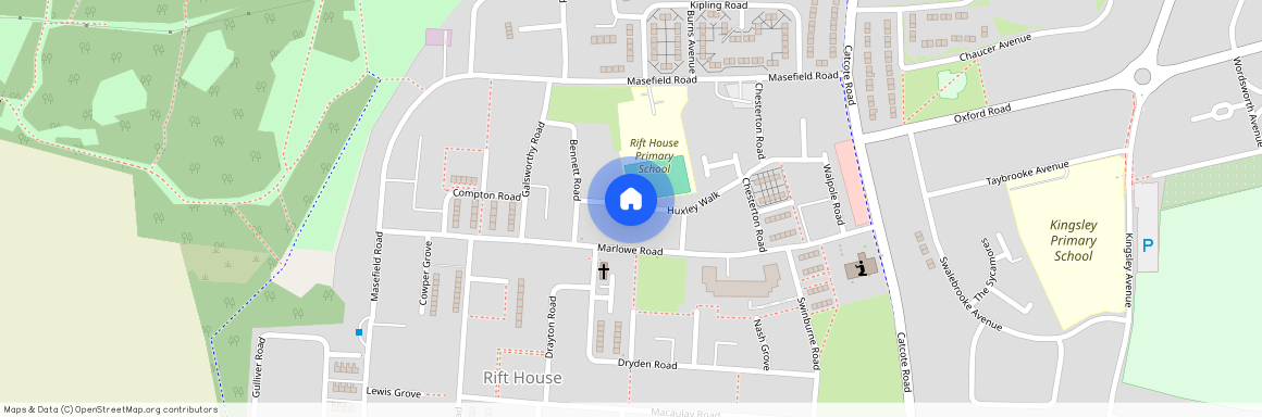 Huxley Walk, Hartlepool