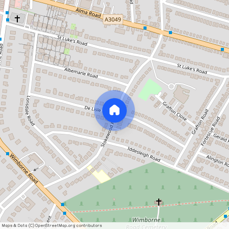 Stokewood Road Bournemouth, BH3, Dorset