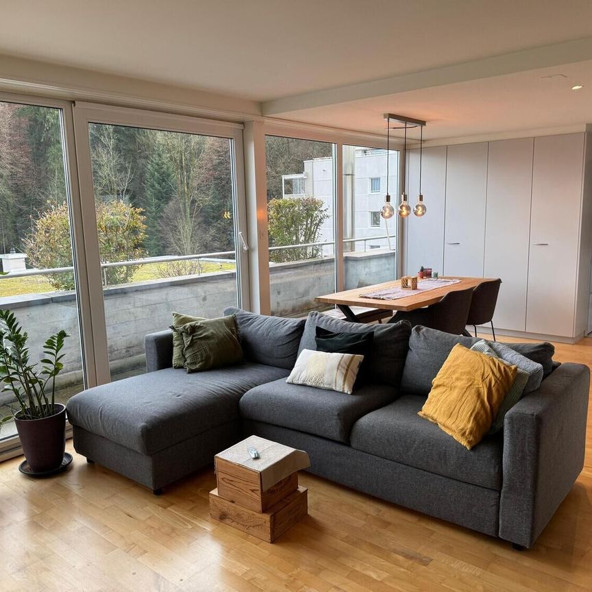 3 1/2-ROOM ATTIC APARTMENT IN LUCERNE, FURNISHED, TEMPORARY - Photo 1