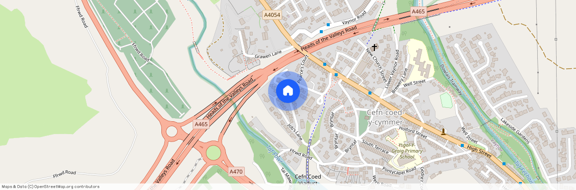 Maes-Y-Garreg, Cefn, Merthyr Tydfil, CF48 2RG