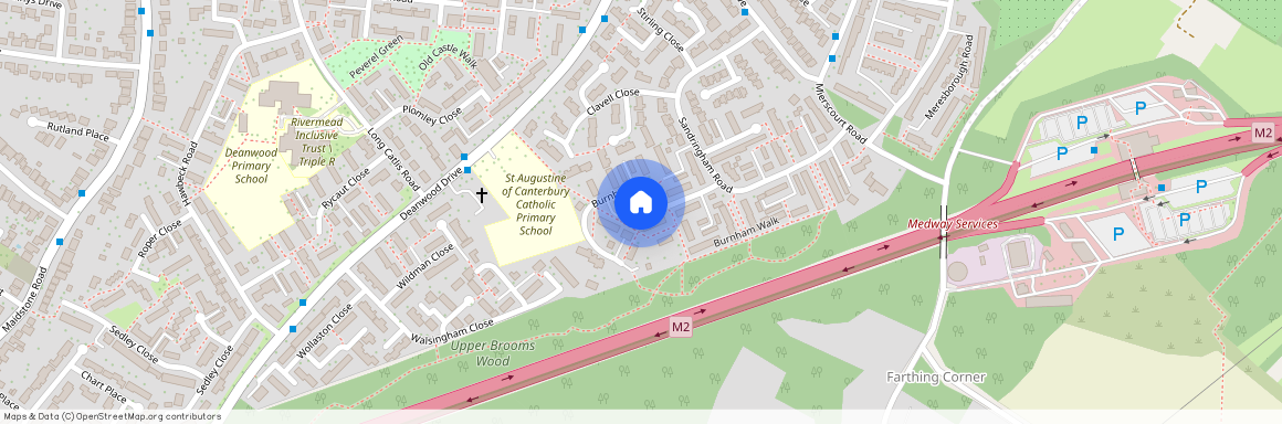 Burnham Walk, Rainham, Gillingham, ME8