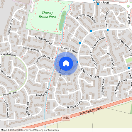 St. Patricks Close, Evesham