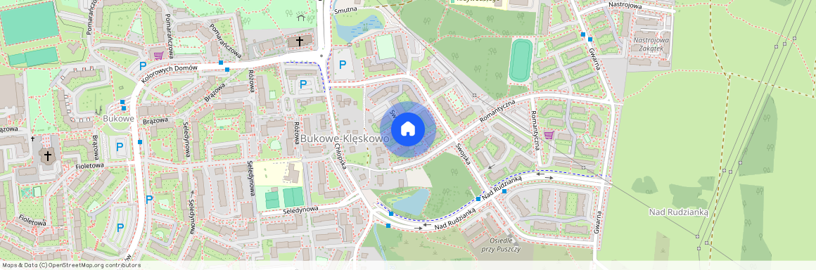 ul. Swojska, Bukowe-Klęskowo, Prawobrzeże, Szczecin, zachodniopomorskie