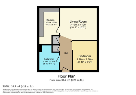 1 bed apartment to rent in DL14 - Photo 2