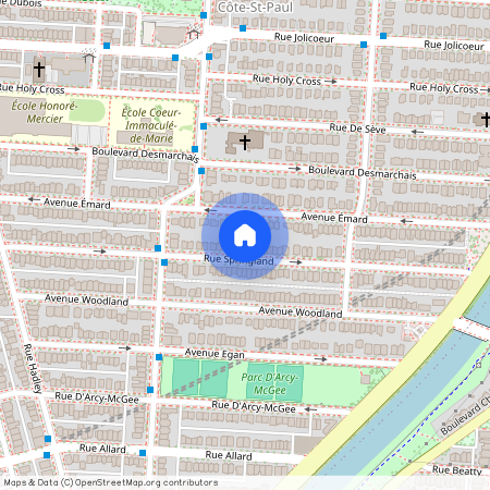 1705 Rue Springland, Le Sud-Ouest, Le Sud-Ouest, Ile de Montréal, H4E 2J6