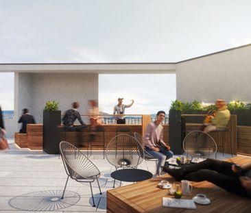südseitige 2-Zimmer Wohnung im 8.OG (Dachterrasse, Co-Working Berei... - Foto 6