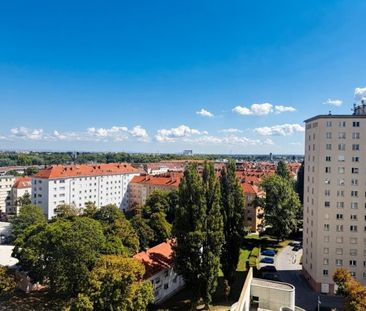 Nähe Reichsbrücke - perfekt geschnittene Pärchenwohnung mit großem Balkon - Photo 6