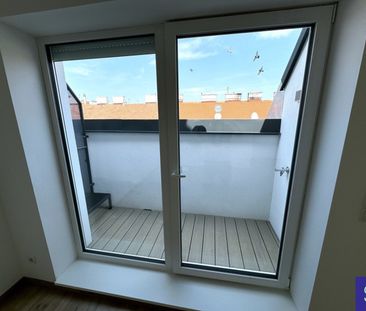 Provisionsfrei: Klimatisierter 48m² DG-Erstbezug + Terrasse im tops... - Photo 3