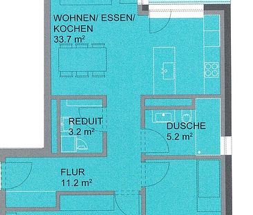 Moderne 3.5 Zimmerwohnung an ruhiger Wohnlage - Foto 2