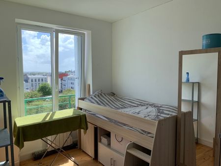 A louer Brest Rive Droite Quatre Moulins T2 dernier étage vue mer - Photo 3