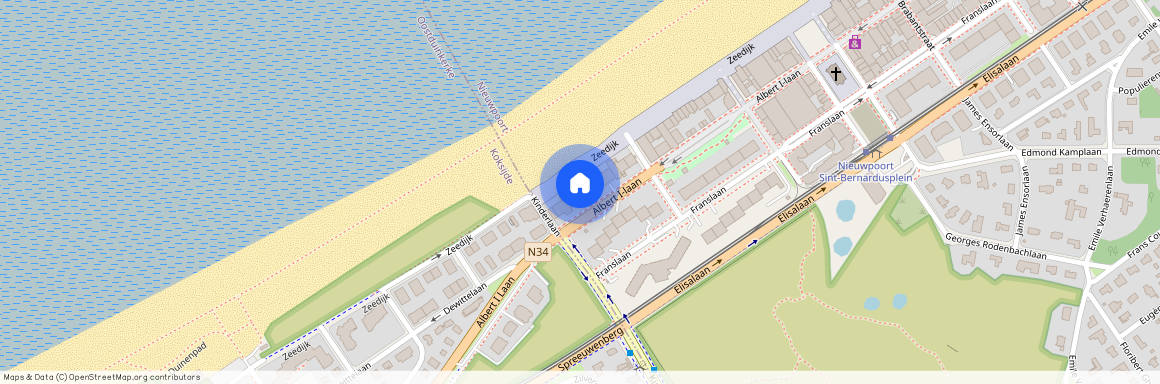 Zeedijk, 122, 8620, Nieuwpoort