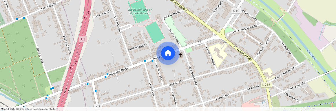 Thüringer Str. 29a Oberhausen Buschhausen Nordrhein-Westfalen 46149