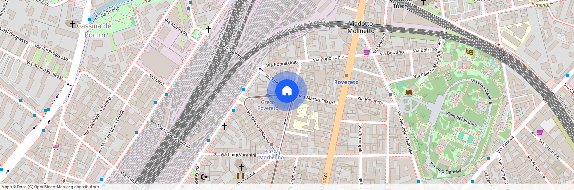 Via Martiri Oscuri, Włochy, Milan