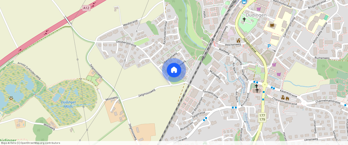 Obermattweg **, 3186 Düdingen