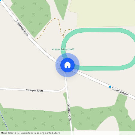 Tostarpsvägen, Asarum