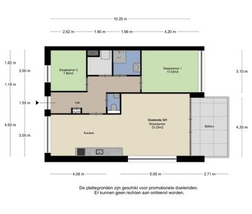 Appartement te huur: Oostende 321 5701 SM Helmond - Photo 5