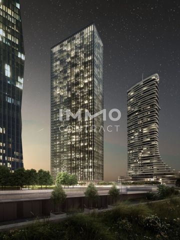 NEU! Direkt am Wasser und U1 Donauinsel: 33. Etage: DC2 Tower: SKY RESIDENCES - Foto 5