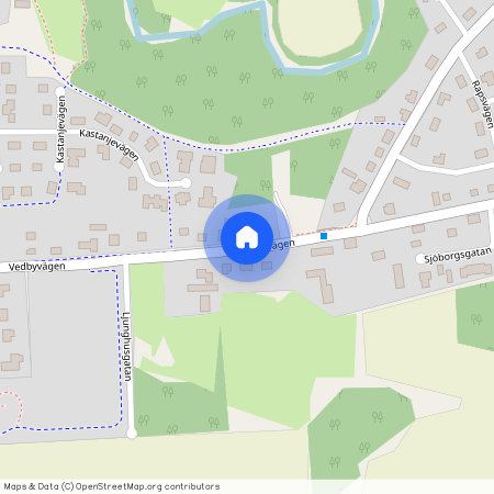 Vedbyvägen, Klippan