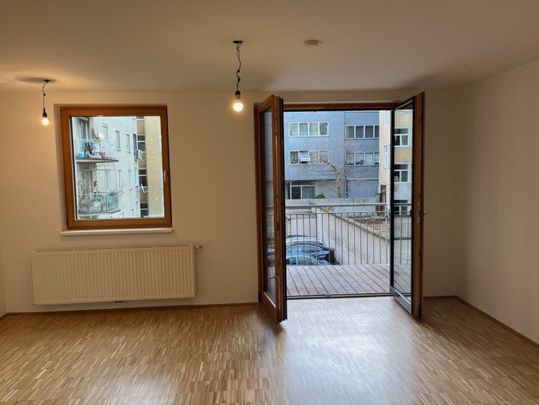 Herzgasse - 2 Zimmer Neubau mit 2 Loggien und Garage - Photo 1