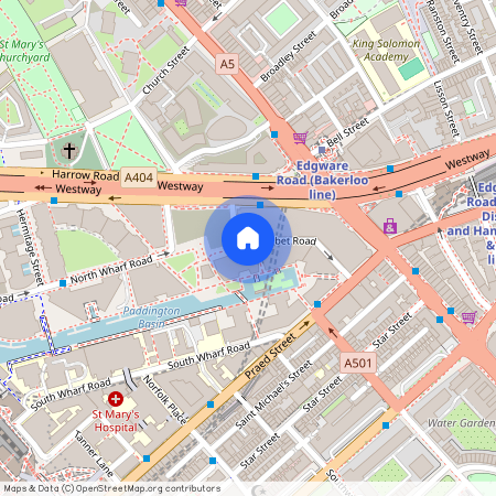 Merchant Square East, Paddington, London, W2