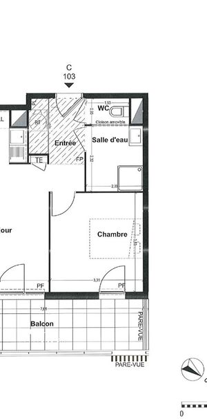 Appartement 2 pièces - Photo 2