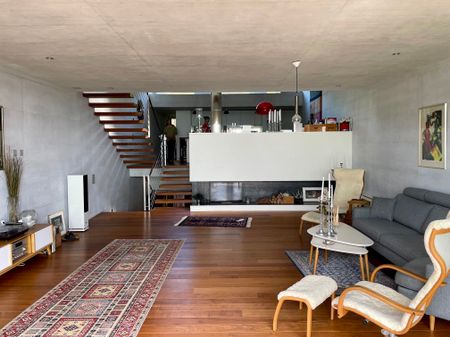 Contemporary architect house with views of the lake and mountains - Foto 3