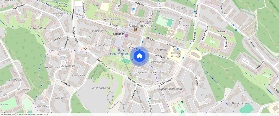Svartågatan 14, Bagarmossen
