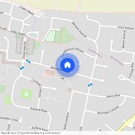 Woodhall Road, Chelmsford CM1