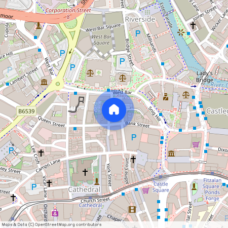 Bank Street, Sheffield, S1