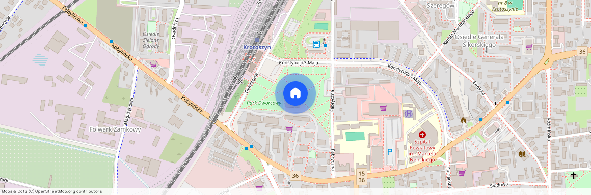 ul. Fabryczna, Krotoszyn, Krotoszyn, krotoszyński, wielkopolskie