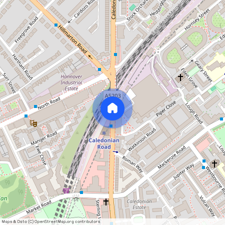 Cottage Road, Caledonian Road N7