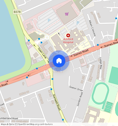 London Road, Ashford, TW15