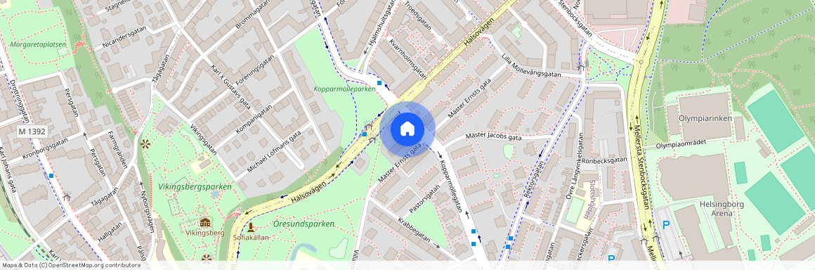 Slottshöjden, Helsingborg, Skåne, Kopparmöllegatan 19A