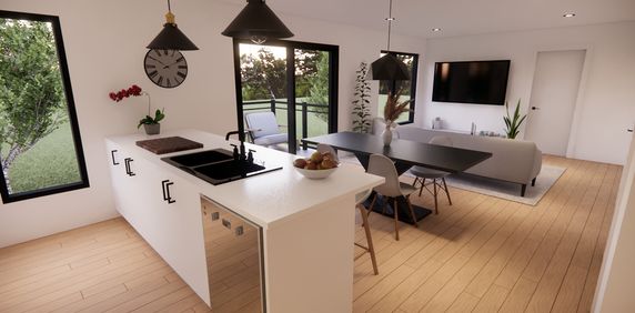 2 Chambres à Coucher 1 Salle De Bain - Photo 2