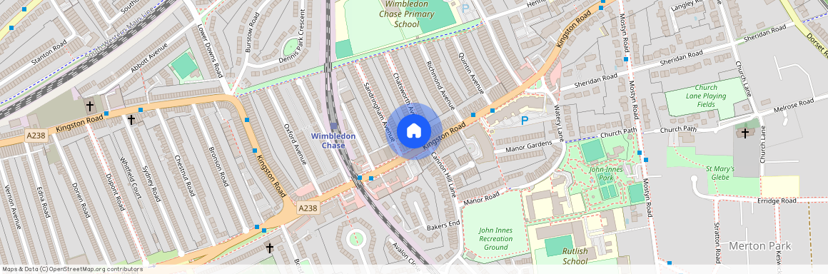 London, London SW20 8JX