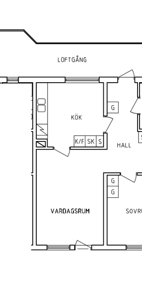 61 kvm på Köpmangatan 47C, Östersund - Foto 2