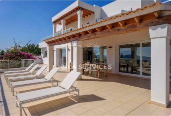 Annual or seasonal rental villa Sa Carroca with sea views