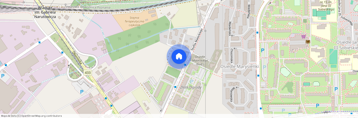 ul. Teofila Mateckiego, Piątkowo, Stare Miasto, Poznań, wielkopolskie