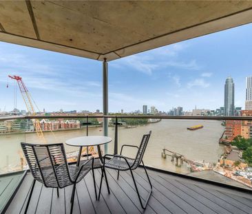 A high specification two double bedroom apartment with spectacular Westminster and river views in the iconic Riverlight development. - Photo 1