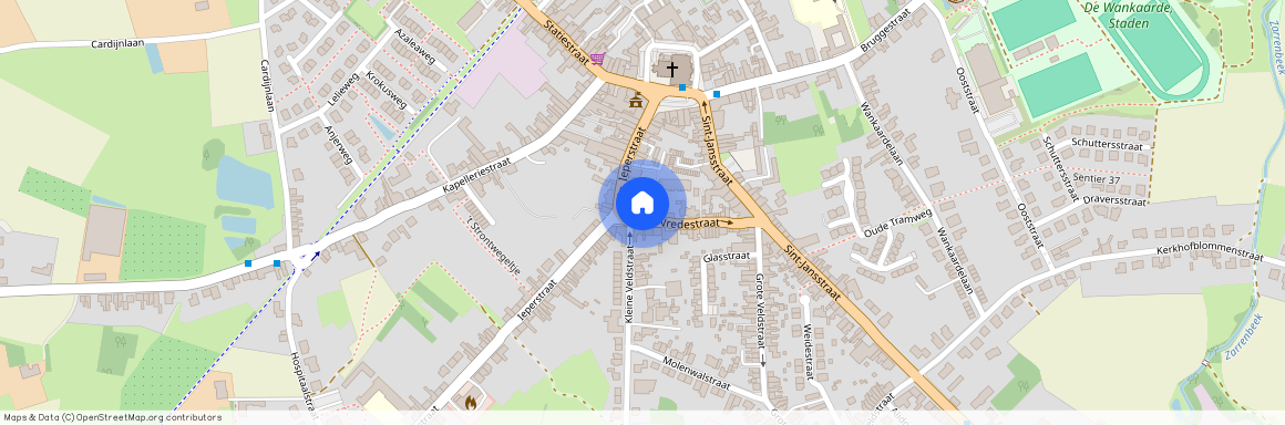 Vredestraat 17/003, Staden, 8840