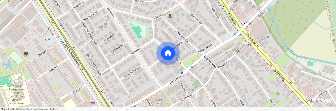 ul. Buska, Sadyba, Mokotów, Warszawa, mazowieckie