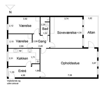 4-værelses Lejlighed på 103 m² i Esbjerg N - Photo 3