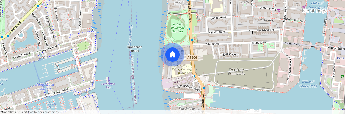 New Atlas Wharf, Canary Wharf, London, E14