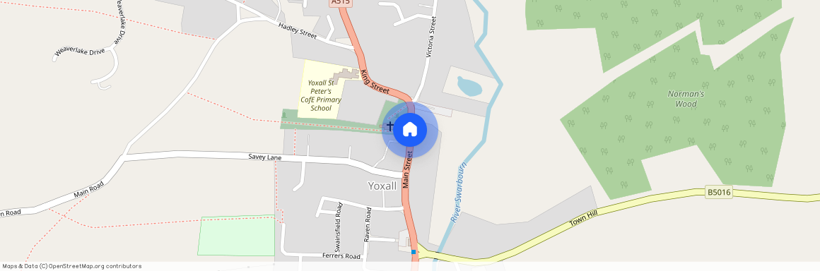 Yoxall, BURTON-ON-TRENT, Staffordshire, DE13