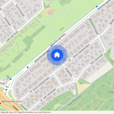 Nieuw-Wassenaar, 2244 GR, Hogeweg, Wassenaar
