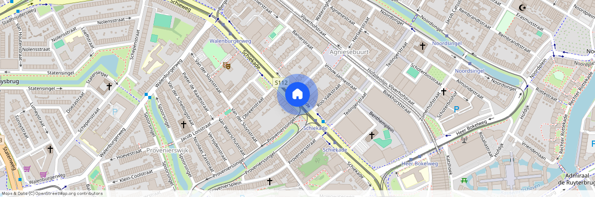 Agniesebuurt, 3032 AX, Schiekade, Rotterdam