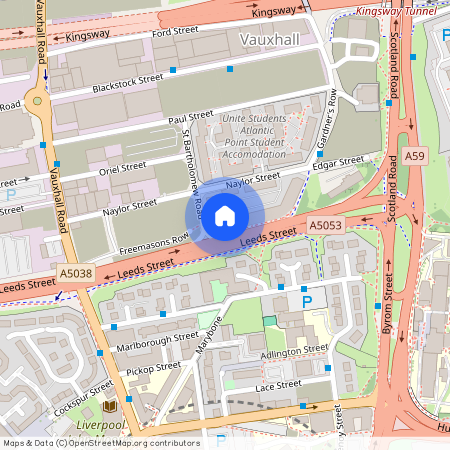 Leeds Street, Liverpool, Merseyside, L3
