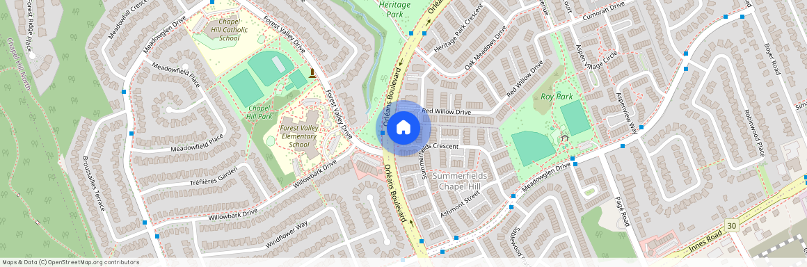 1904 SUMMERFIELDS Crescent, Orleans - Convent Glen And Area